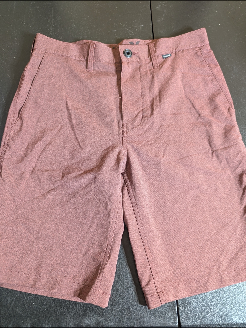 Men's Casual Brick Pink Shorts